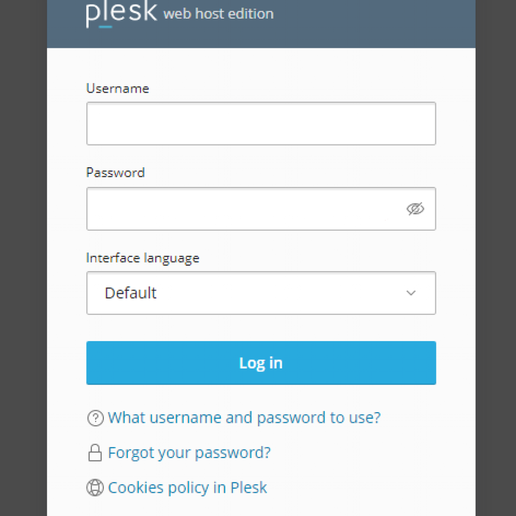 Mail PLESK